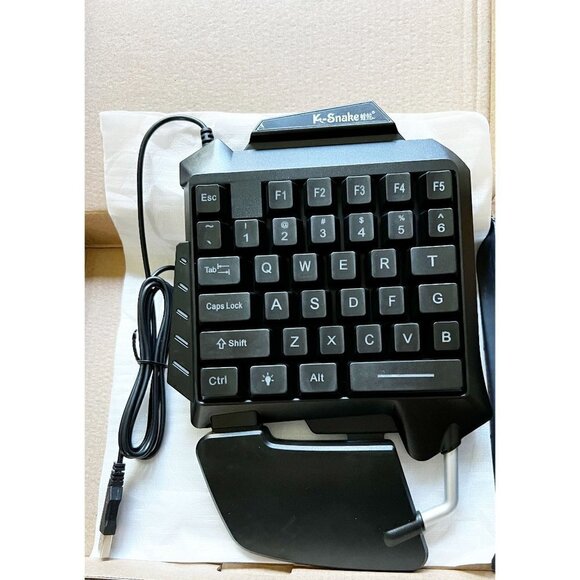 Gaming Single Hand Key Ergonomic Keyboard w/ Backlit G92 NIB - Picture 2 of 8